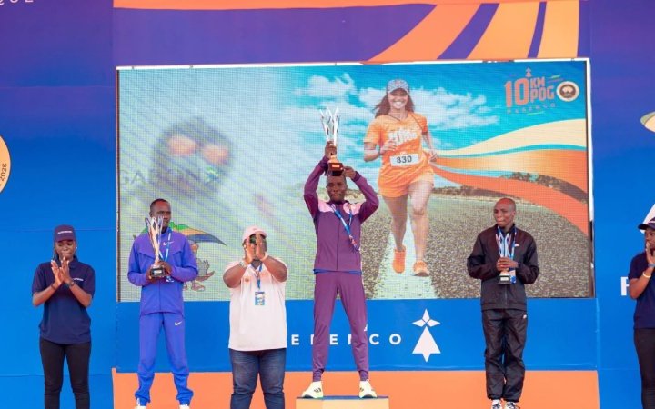 10 Km de Port-Gentil 2026&nbsp;: le Kenya domine les élites, Djessy Mouelé Kodo premier Gabonais