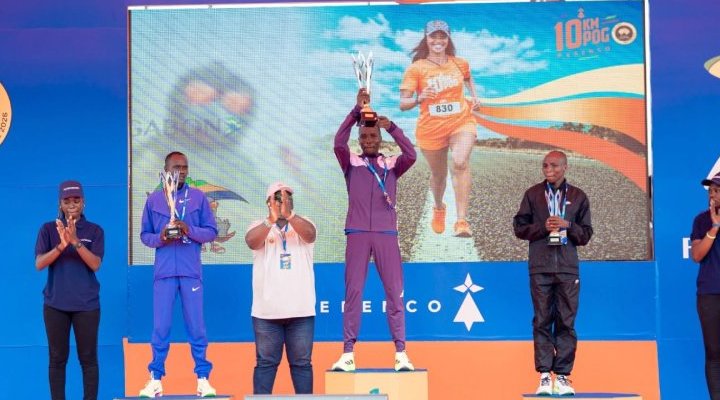 10 Km de Port-Gentil 2026&nbsp;: le Kenya domine les élites, Djessy Mouelé Kodo premier Gabonais