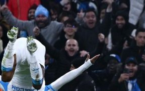 UEFA champions league&nbsp;: Aubameyang donne le sourire au Vélodrome grâce à un doublé