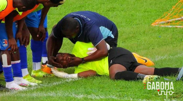 Coupe de la CAF : grosse frayeur pour le gardien gabonais Loïc Owono Ella