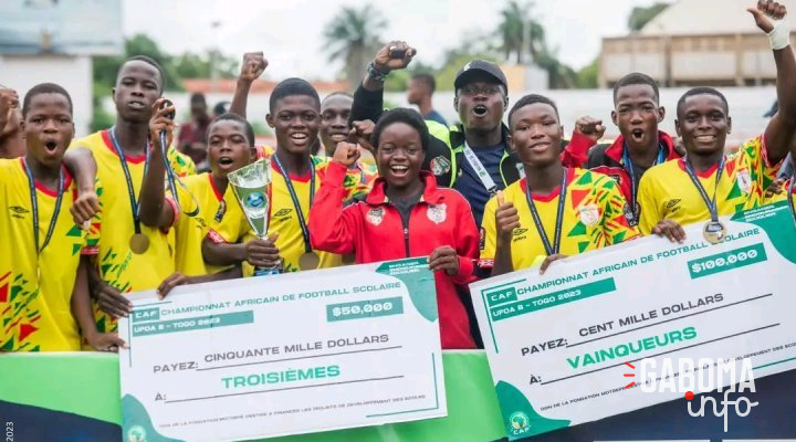 Tournoi scolaire UFOA-B 2023 : le Bénin champion pour la deuxième fois consécutive