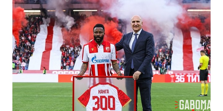 Football : Guelor Kanga, l’étoile gabonaise qui a conquis Belgrade