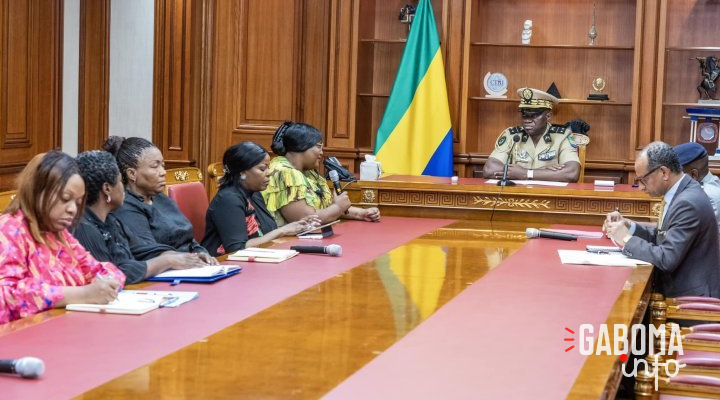 Oligui Nguema échange avec la BPW Gabon : Vers une promotion du leadership féminin