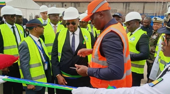 Port-Gentil&nbsp;: Oligui Nguema enchaîne les inaugurations à fort impact social