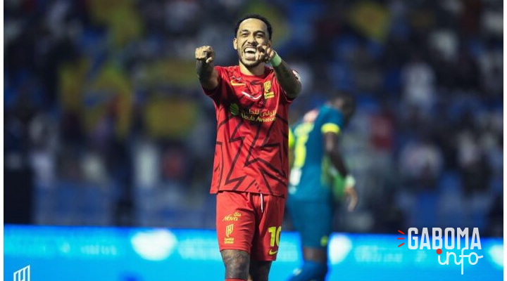 Arabie saoudite : doublé d’Aubameyang, Al Qadsiah s’impose et vise le podium