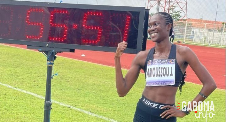Meeting interclubs du Cameroun : Josée Amoussou explose le record du Gabon sur 400 m en 55