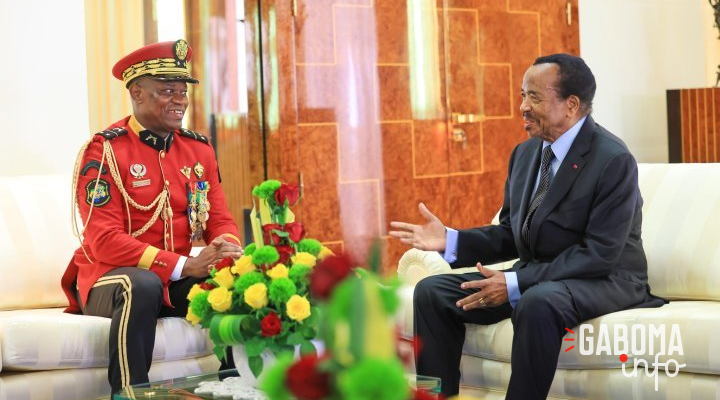 Tournée sous-régionale : le président de la transition reçu par son homologue camerounais