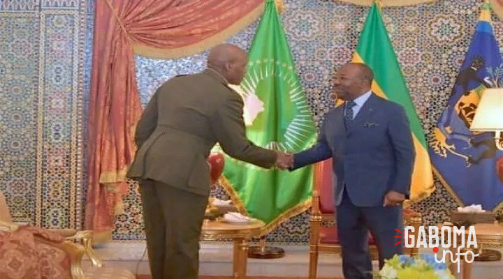 Ali Bongo s’entretient avec le général Michael E. Langley d’Africom