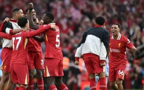 Premier league : Liverpool écrase Tottenham et s’adjuge son 20e titre de champion