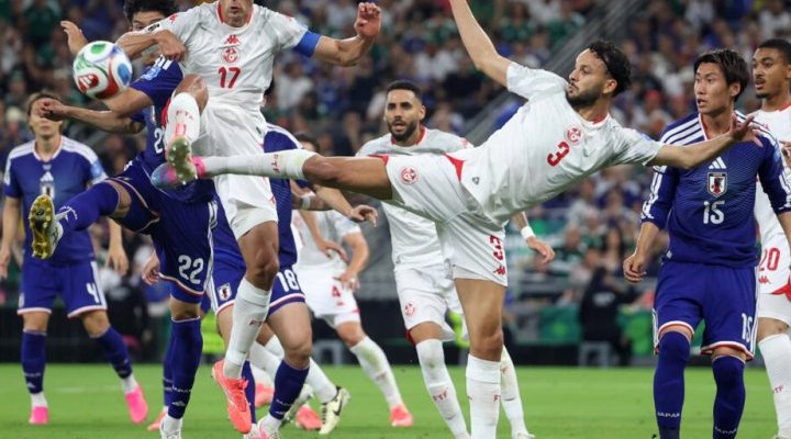Mondial 2026&nbsp;: la Tunisie lourdement corrigée par le Japon et déjà éliminée de la compétition