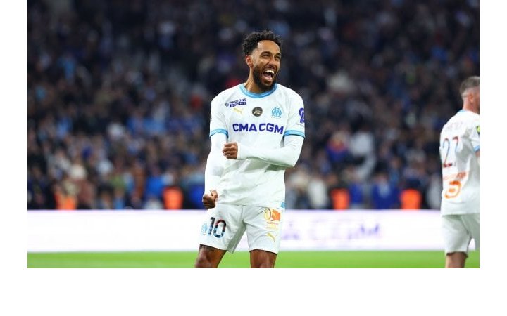 Ligue 1 : L’OM écrase Brest avec un but d’Aubameyang