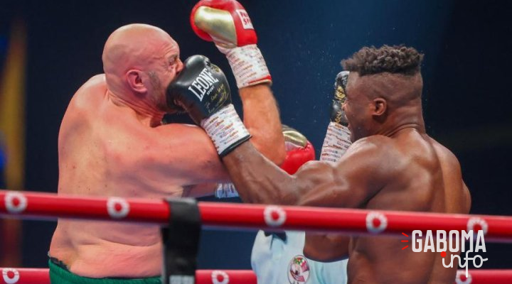 Boxe anglaise : Francis Ngannou perd de justesse face à Tyson Fury