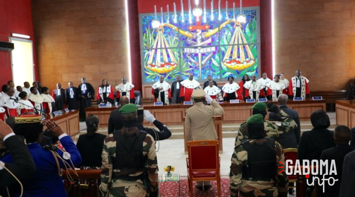 Le président Oligui Nguema préside la rentrée solennelle des cours et tribunaux